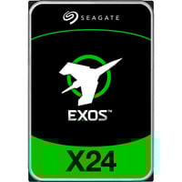Seagate Exos X24 disco duro interno 24 TB 7200 RPM 512 MB 3.5" SATA, Unidad de disco duro 24 TB, 7200 RPM, 512 MB, 3.5", SATA, Minorista