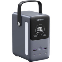 UGREEN Nexode Power Bank 48000 mAh Litio Gris, Banco de potencia gris, 48000 mAh, Litio, Gris