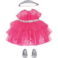 ZAPF Creation BABY born® Conjunto de princesa 43cm, Accesorios para muñecas 