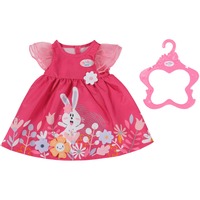 ZAPF Creation Dress Flowers, Accesorios para muñecas BABY born Dress Flowers, Vestido para muñecas, 3 año(s), 129,5 g