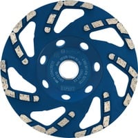 Bosch 2 608 901 478 accesorio para amoladora angular Disco de desbaste, Rueda de esmeril Disco de desbaste, Concreto, 15 cm, Bosch, Centro plano, 2,22 cm