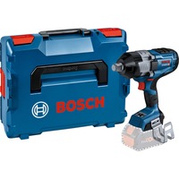 Bosch PRO Llave de impacto inalámbrica BITURBO GDS 18V-1600 HC Professional solo, 18Volt, Tornillo de percusión azul/Negro
