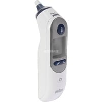 Braun Fieberthermometer ThermoScan 7+, Termómetro para la fiebre blanco/Azul