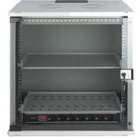 Digitus Set de red SOHO Pro 19" 540x400 mm (AnxF), Armario IT gris claro