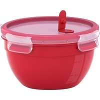 Emsa N10605 Alrededor Caja 1,1 L Rojo, Transparente 1 pieza(s) rojo, Caja, Alrededor, 1,1 L, Rojo, Transparente, Plástico, Alemania