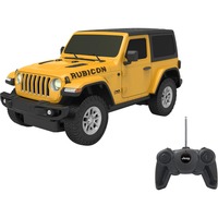 Jamara Jeep Wrangler JL modelo controlado por radio Coche todoterreno Motor eléctrico 1:24, Radiocontrol amarillo/Negro, Coche todoterreno, 1:24, 6 año(s)