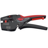 KNIPEX 12 72 190, Alicates pelacables negro/Rojo