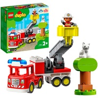 LEGO DUPLO Camión de Bomberos, Juegos de construcción Juego de construcción, 2 año(s), Plástico, 21 pieza(s), 593 g