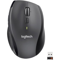 Logitech LGT-M705S Ratones, Ratón antracita, mano derecha, Laser, RF inalámbrico, 1000 DPI, Negro