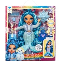 MGA Entertainment Rainbow High Winter Wonderland Doll- Skyler (Blue), Muñecos Rainbow High Winter Wonderland Doll- Skyler (Blue), Muñeca fashion, Femenino, 4 año(s), Niño/niña, 280 mm, Multicolor