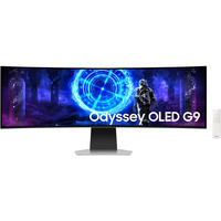 SAMSUNG G95SD pantalla para PC 124,5 cm (49") 5120 x 1440 Pixeles Dual QHD OLED Plata, Monitor de gaming plateado, 124,5 cm (49"), 5120 x 1440 Pixeles, Dual QHD, OLED, 0,03 ms, Plata