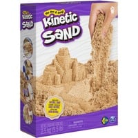 Spin Master KINETIC SAND - 2,5 kg de Arena Mágica Marrón Natural, para Jugar y Moldear - Juegos Infantiles - Kit Manualidades niños - Juguetes Niños 3 Años +, Juego de arena Kinetic Sand - 2,5 kg de Arena Mágica Marrón Natural, para Jugar y Moldear - Juegos Infantiles - Kit Manualidades niños - Juguetes Niños 3 Años +, Arena kinética infantil, 3 año(s), No tóxico, Marrón