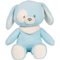 Spin Master Perrito de peluche hecho de material 100 % reciclado, Peluches celeste/blanco