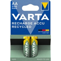 Varta 56816 101 402 pila doméstica Batería recargable AA Níquel-metal hidruro (NiMH) Batería recargable, AA, Níquel-metal hidruro (NiMH), 1,2 V, 2 pieza(s), 2100 mAh