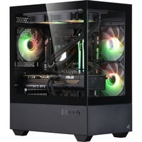 ALTERNATE Gaming-PC Window Edition • RTX 5070 • AMD Ryzen™ 5 9600X • 32 GB RAM negro/Transparente