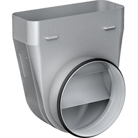 Bosch DZZ1WW1X1 accesorio para campana de estufa, Tubo gris, Gris, Bosch, 216 mm, 90 mm, 236 mm, 946 g