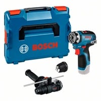 Bosch GSR 12V-35 FC Professional, Taladro/destornillador azul/Negro, 3,2 cm, 1 cm, 73 dB, 73 dB, 12 V, Lithium-ion