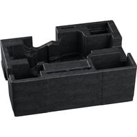 Bosch Inserto L-BOXX para GHO 18V-26 / 26-82 / 40-82, Depósito negro