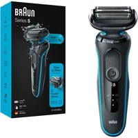 Braun Series 5 51-M1000s, Máquina de afeitar negro/Turquesa