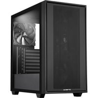 Chieftec Midi Tower GS-03B-BLK-OP, Schwarz Negro, Cajas de torre negro, Schwarz, Midi Tower, PC, Negro, ATX, EATX, micro ATX, Mini-ITX, Juego, 17,8 cm