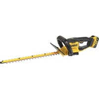DEWALT Tijera de setos a batería DCMHT562P1-QW, 18 Voltios, Cortasetos amarillo/Negro