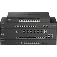 D-Link DXS-1210-10TS Gestionado L2/L3 10G Ethernet (100/1000/10000) 1U Negro, Plata, Interruptor/Conmutador Gestionado, L2/L3, 10G Ethernet (100/1000/10000), Montaje en rack, 1U