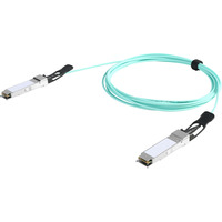 Digitus Cable óptico activo QSFP+ 40G, 30 metros celeste
