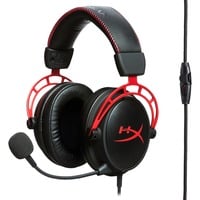 HyperX Cloud Alpha Pro, Auriculares para gaming negro/Rojo