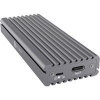 ICY BOX IB-1817M-C31 Caja externa para unidad de estado sólido (SSD) Gris M.2, Caja de unidades gris, Caja externa para unidad de estado sólido (SSD), M.2, PCI Express 3.0, 10 Gbit/s, Conexión USB, Gris