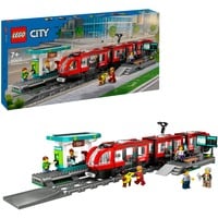 LEGO City Tranvía y Estación del Centro, Juegos de construcción Juego de construcción, 7 año(s), Plástico, 811 pieza(s), 1,65 kg