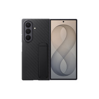 Samsung Funda de Carbono con Soporte, Funda para teléfono móvil negro