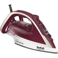 Tefal Ultimate Pure FV6810 Plancha a vapor 2800 W Rojo, Plata Rojo tinto/blanco, Plancha a vapor, 2 m, 250 g/min, Rojo, Plata, 50 g/min, 0,27 L
