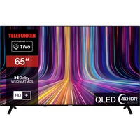 Telefunken QU65TO750S, TV QLED negro