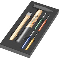Wera Inserto de espuma juego de martillos 1, 6 piezas negro/Gris