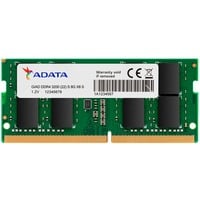 ADATA Premier módulo de memoria 8 GB 1 x 8 GB DDR4 260-pin SO-DIMM, Memoria RAM verde, 8 GB, 1 x 8 GB, DDR4, 3200 MHz, 260-pin SO-DIMM