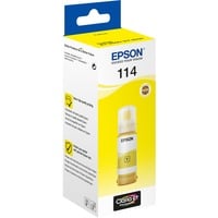 Epson 114 EcoTank Yellow ink bottle, Tinta Amarillo, Epson, EcoTank ET-8550 EcoTank ET-8500, Rendimiento estándar, 70 ml, Inyección de tinta