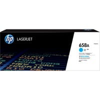 HP Cartucho de tóner Original LaserJet 658A cian 6000 páginas, Cian, 1 pieza(s)