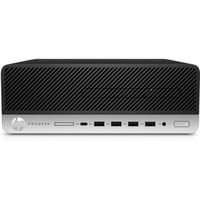 HP ProDesk 600 G5 SFF Reacondicionado, PC completo negro/Plateado