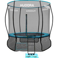 HUDORA Trampolín Fantastic Complete 250V, Aparato para fitness turquesa/Negro