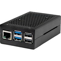 Joy-IT Carcasa de aluminio para Raspberry Pi 5, Caja/Carcasa negro