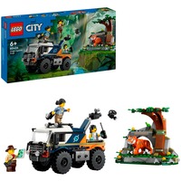 LEGO City Exploradores de la Jungla: Camión Todoterreno, Juegos de construcción Juego de construcción, 6 año(s), Plástico, 314 pieza(s), 522 g