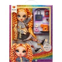 MGA Entertainment Rainbow High Sparkle & Shine Fashion Dolls- Clementine (Orange), Muñecos Rainbow High Sparkle & Shine Fashion Dolls- Clementine (Orange), Muñeca fashion, Femenino, 4 año(s), Niño/niña, 280 mm, Multicolor