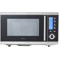 Medion MD15501, Microondas plateado/Negro