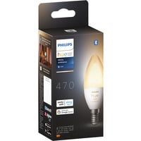 Philips Hue White Ambiance E14 Lámpara Inteligente Forma Vela 470, Lámpara LED 