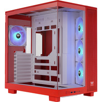 Thermaltake View 380 XL TG ARGB, Cajas de torre rojo