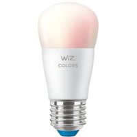 WiZ Bombilla 4,9 W (Equiv. 40 W) P45 E27, Lámpara LED 9 W (Equiv. 40 W) P45 E27, Bombilla inteligente, Blanco, LED integrado, E27, Blanco, 2200 K