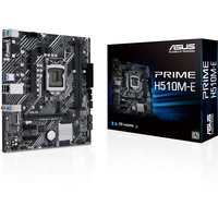 ASUS PRIME H510M-E Intel H510 LGA 1200 micro ATX, Placa base Intel, LGA 1200, Intel® Celeron®, Intel® Core™ i3, Intel® Core™ i5, Intel® Core™ i7, Intel® Core™ i9,..., LGA 1200 (Socket H5), DDR4-SDRAM, 64 GB