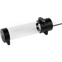 Alphacool Core 70 Tube Reservoir con VPP/D5, Depósito de expansión negro/Transparente