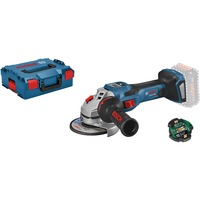 Bosch GWS 18V-15 SC amoladora angular 12,5 cm 9800 RPM 1,3 kg azul/Negro, 9800 RPM, 12,5 cm, Batería, 8 Ah, 1,3 kg, Motor sin escobillas
