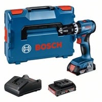 Bosch Taladro atornillador percutor a batería GSB 18V-45 Professional, 18 Voltios, Martillo atornillador azul/Negro